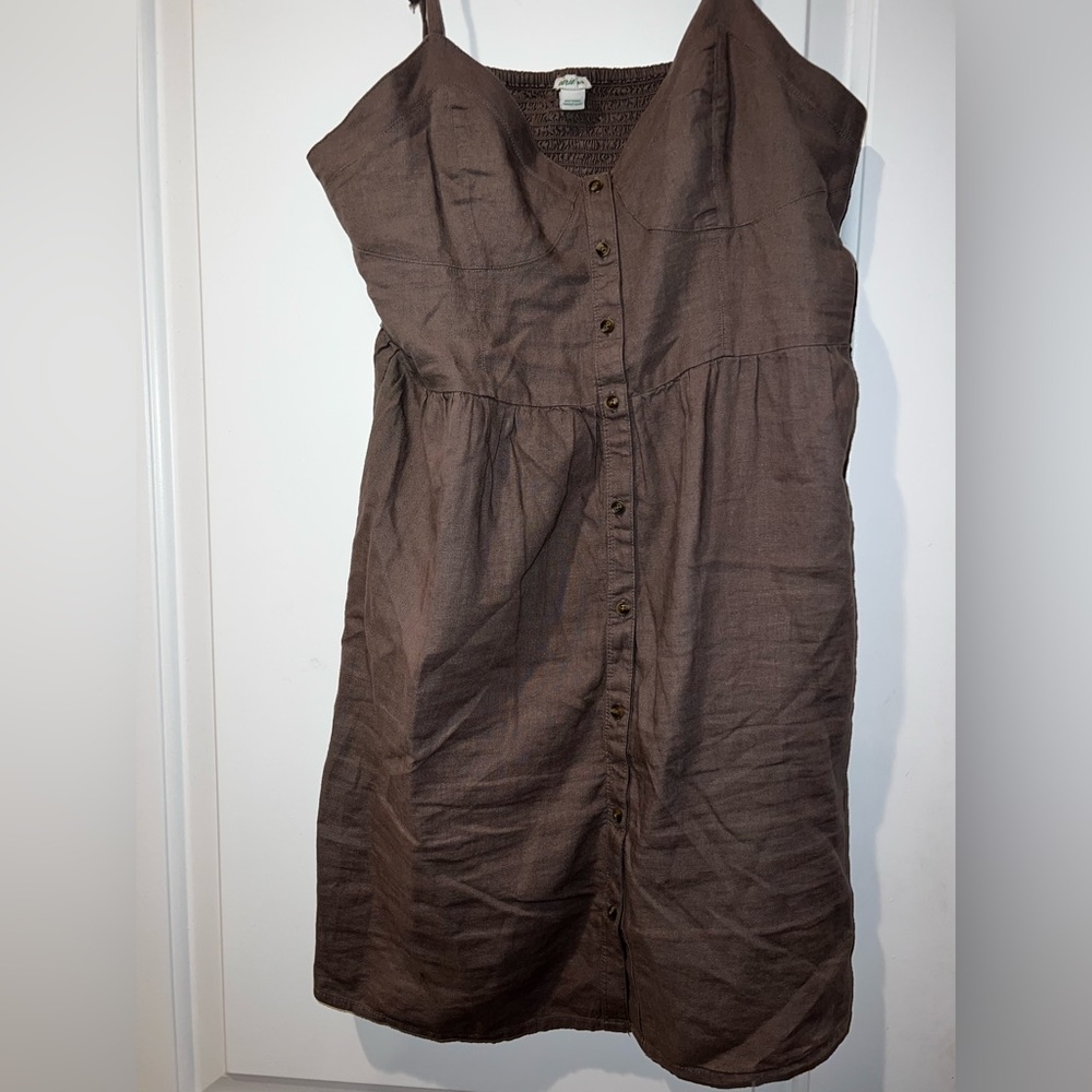 Arie’s corset linen dress size Medium